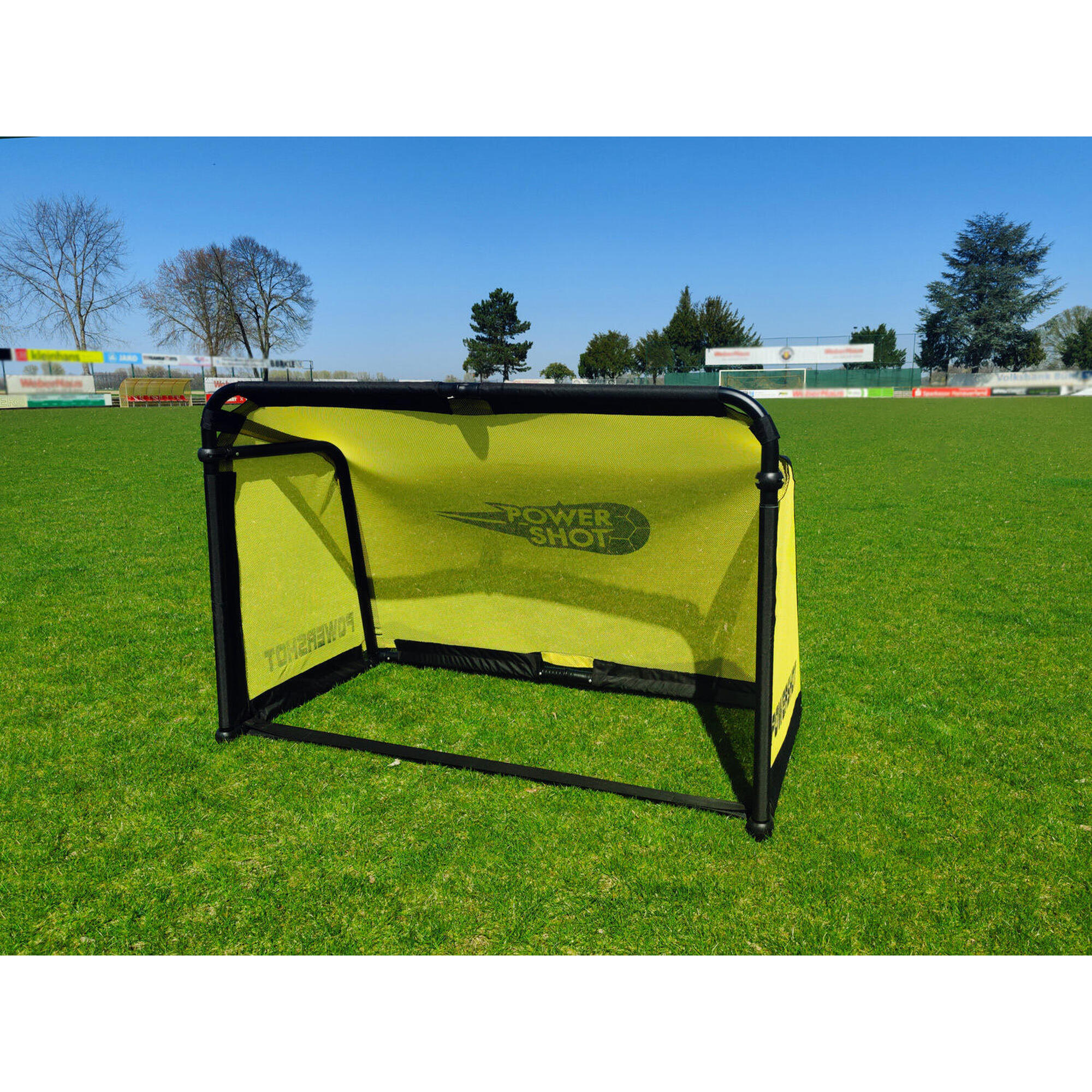 POWERSHOT Mini folding aluminium soccer goal 150x100cm Powershot