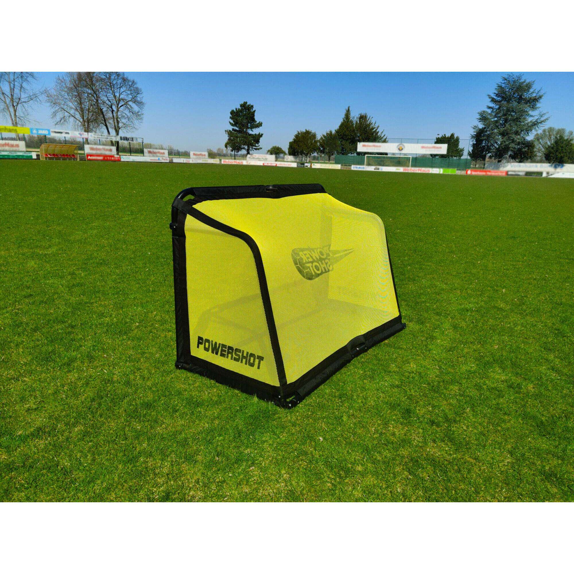 Faltbares Mini-Fußballtor aus Aluminium 150x100cm Powershot 3/4