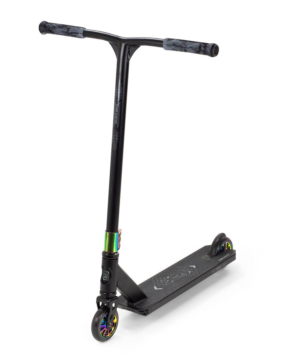 SLAMM SCOOTERS Slamm Classic V9 Trotinete Freestyle - Preto/Neo Cromo