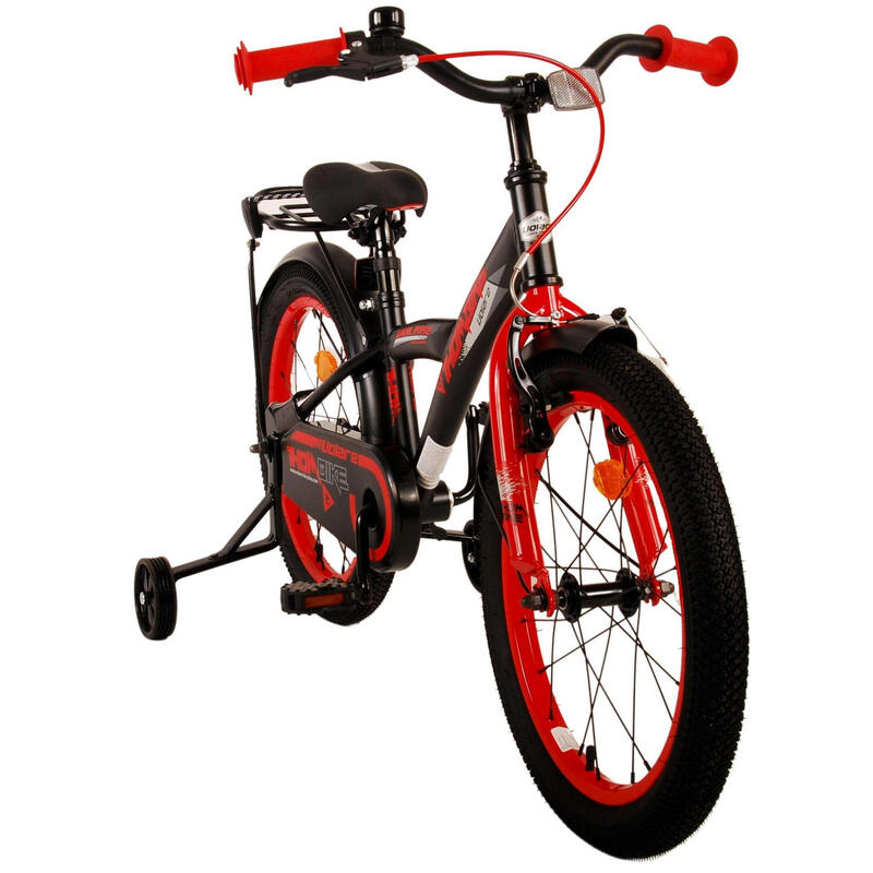 Volare Thombike Kinderfiets - Jongens - 18 inch - Zwart Rood