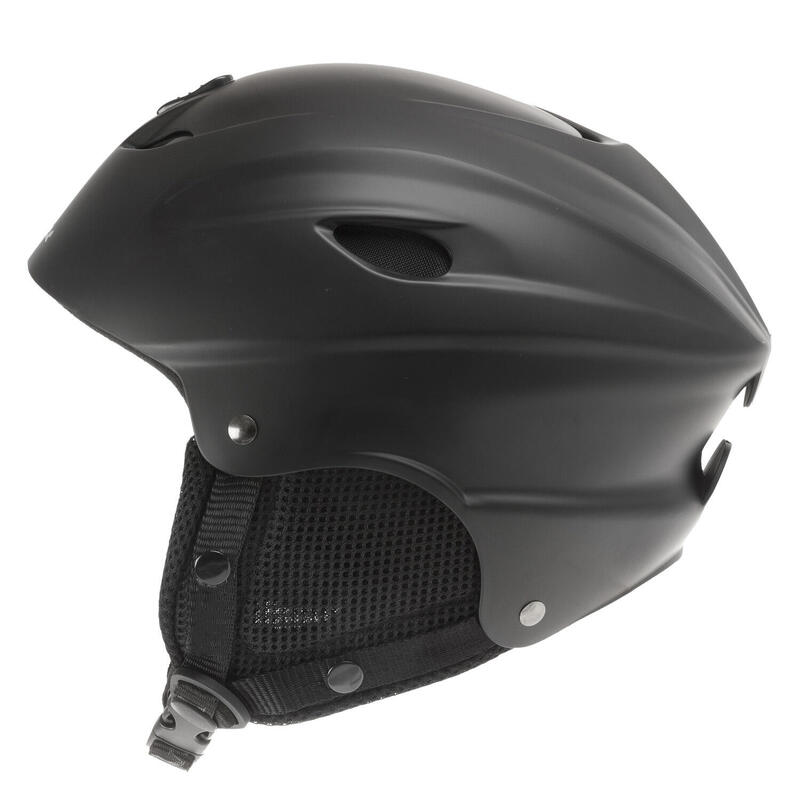 M-Wave Casque de ski unisexe noir mat