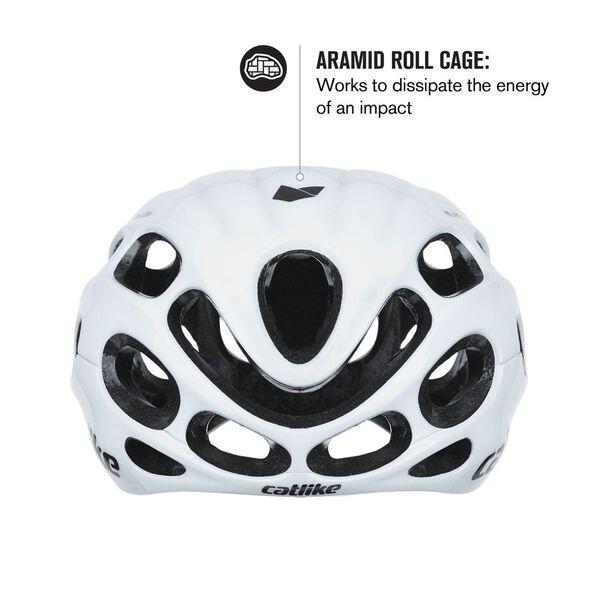 Casque de Vélo de Route Kilauea Blanc 4/7