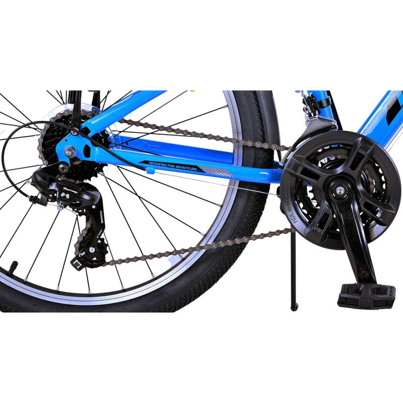 Volare Vélo garçon Cross 24 Pouces 31,75 cm Garçon 18SP V-Brake Bleu/Noir