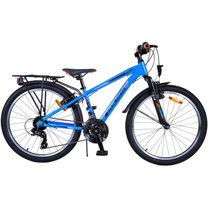 Volare Vélo garçon Cross 24 Pouces 31,75 cm Garçon 18SP V-Brake Bleu/Noir