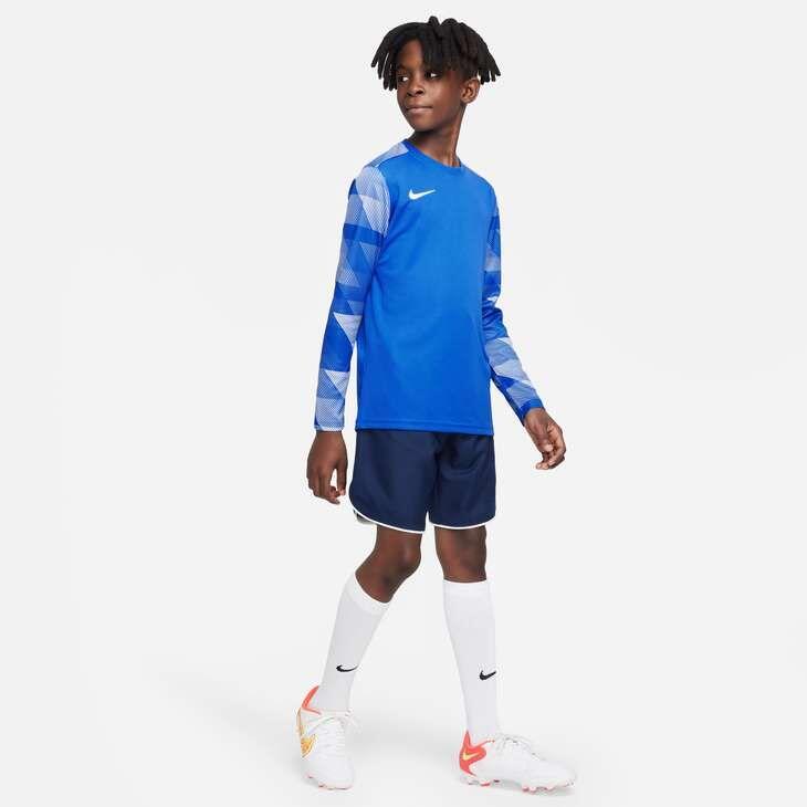 Maglie maniche lunghe da calcio junior nike blu royal 4/5