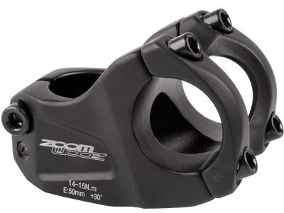 Zoom stuurpen voorbouw vast downhill 28.6/50/31.8 mm zwart