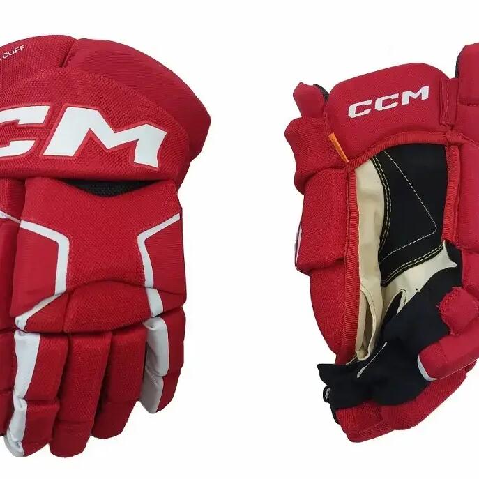 AS580 - IJshockeyhandschoenen - Kids - Red - White - 12"