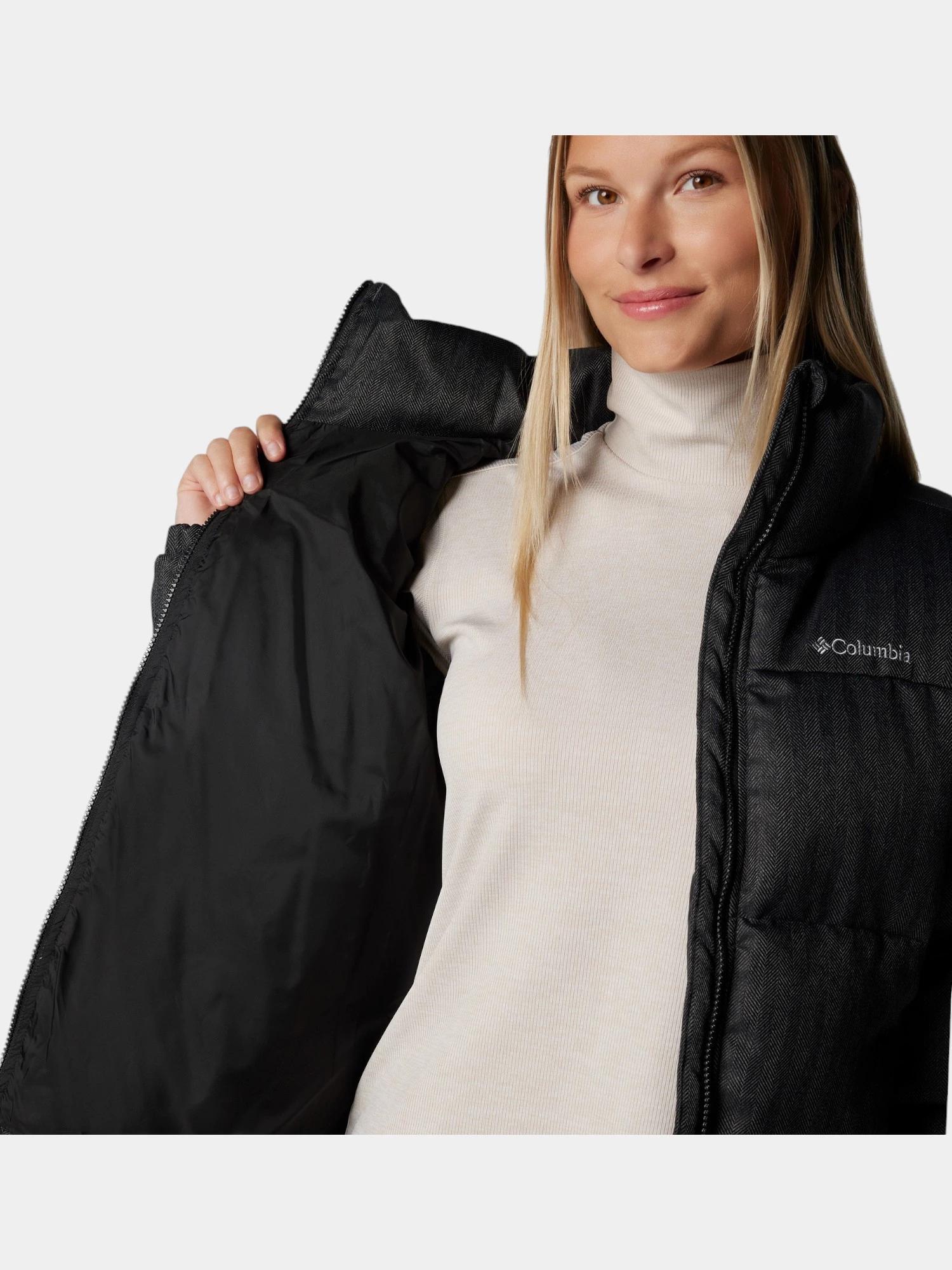 Veste d'hiver pour femmes Puffect Herringbone 5/7