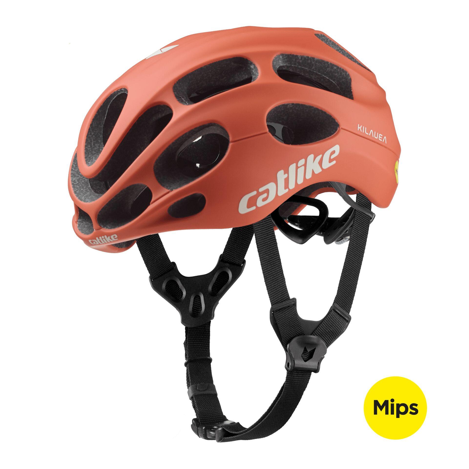 CATLIKE CATLIKE Kilauea MIPS EVO - Pro Helma Silnice, MTB, Gravel - Oranžovo Zlatá Matná
