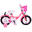 Volare Vélo fille Ashley 12 Pouces 21,5 cm Fille Frein à rétropédalage Rose