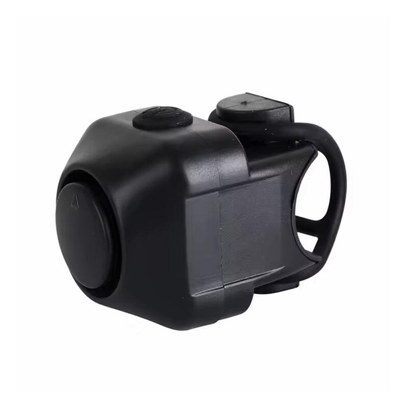 Claxon bicicleta cu baterii, 5 sunete alarma, 130 dB, prindere ghidon, universal