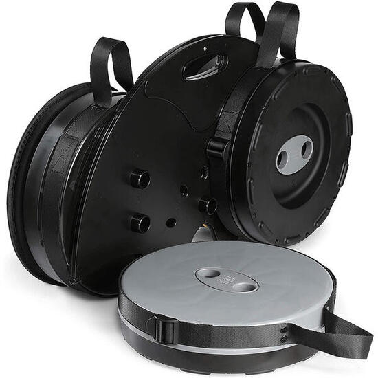 Table et quatre tabourets pliants Minimax