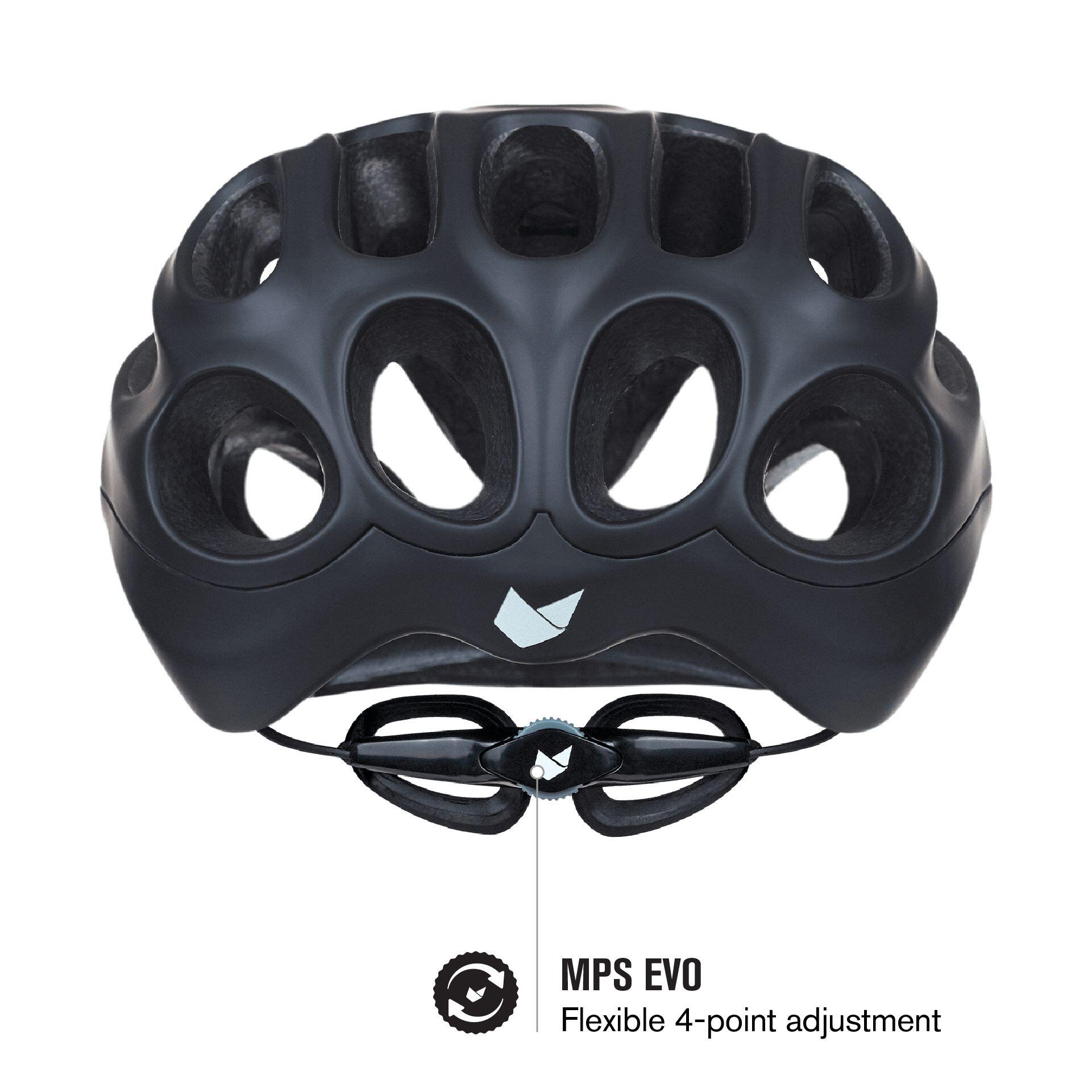 Buzaglo Casque de Course Kilauea Taille L 58-60 cm Noir Mat 6/7