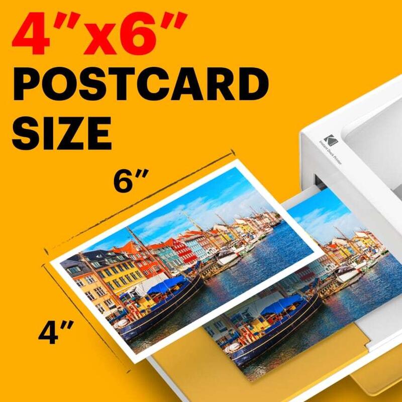 Kodak Pack Imprimante PD460 - 240 Photos, Bluetooth, 10x15 cm