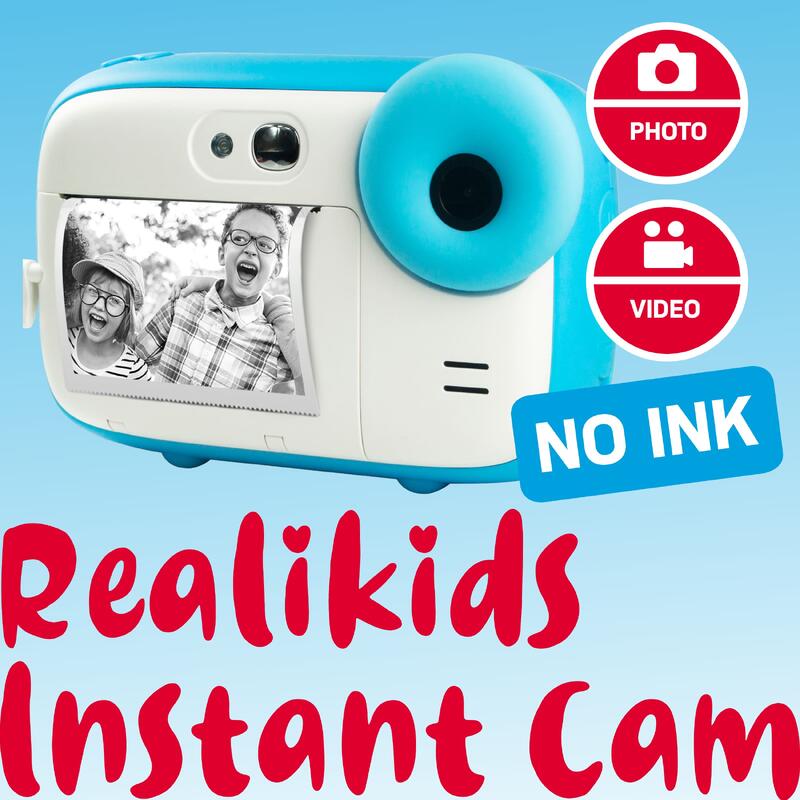 AGFA PHOTO Pack Realikids Instant Cam + 6 Rouleaux Papier Thermique