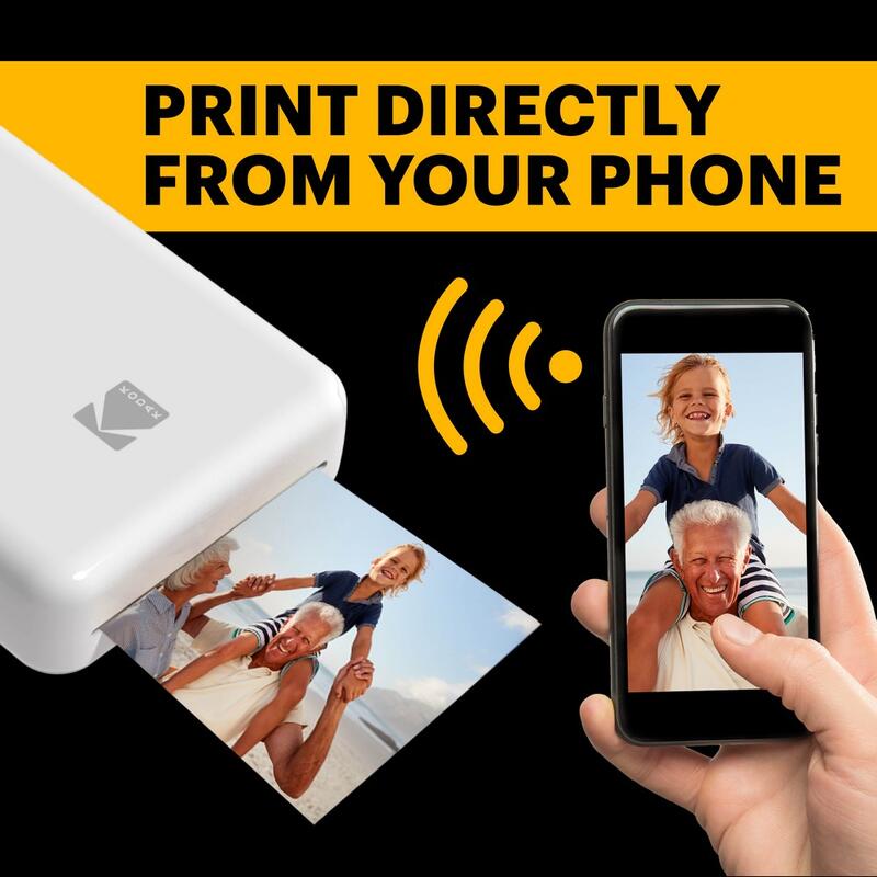 KODAK Foto Printer WiFi PM220 Witte Pakket - Compatibel met iOS en Android