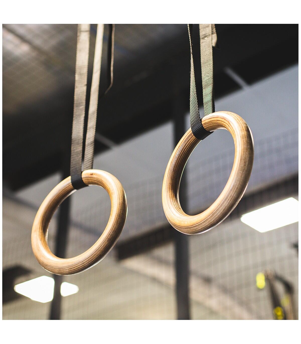 Sveltus Wooden Gym Ring 4/4
