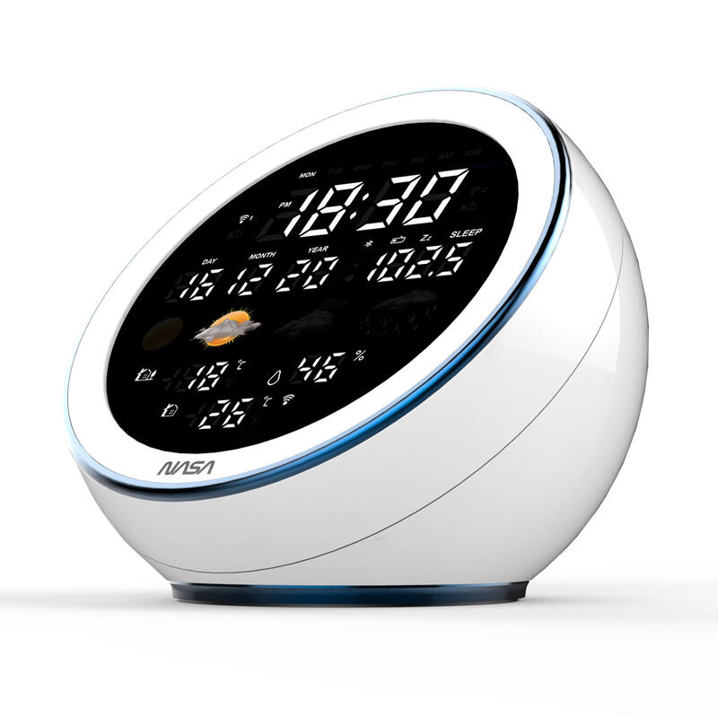 NASA - Station Météo WSP1500 - Enceinte Bluetooth Blanche