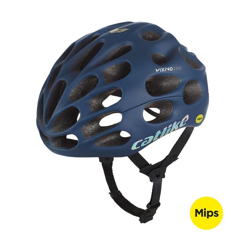 Casco de Bicicleta Carretera Mixino Evo MIPS Azul