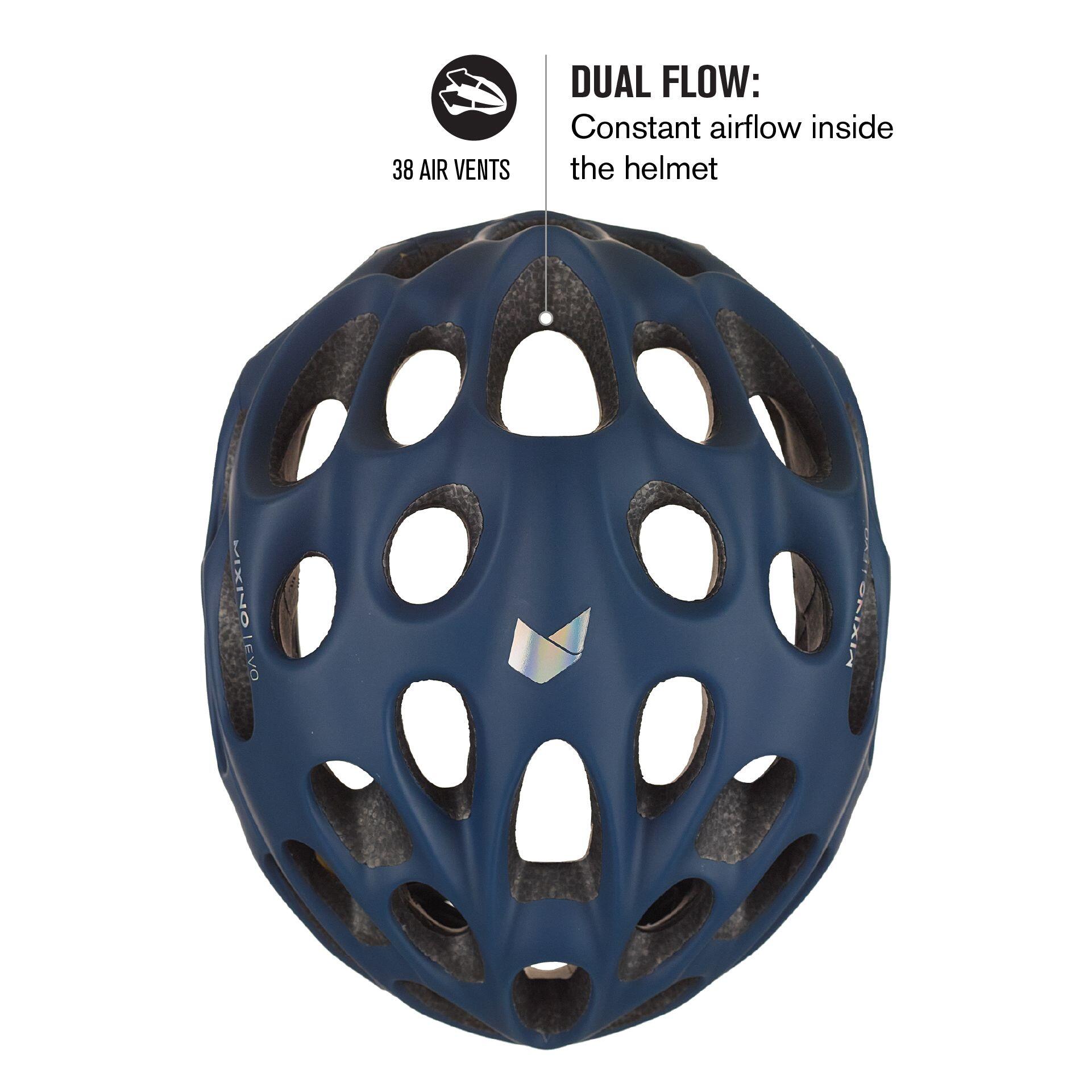 Casque Route Mixino Evo MIPS Bleu 4/7