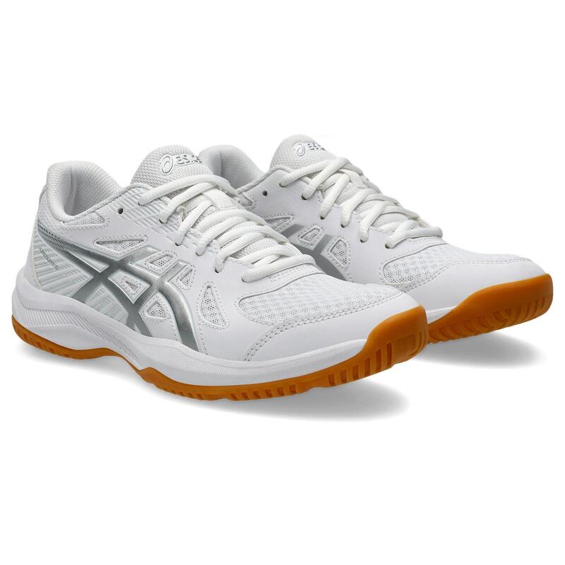 Indoor Mujer - ASICS Upcourt 6 W - White/Pure Silver