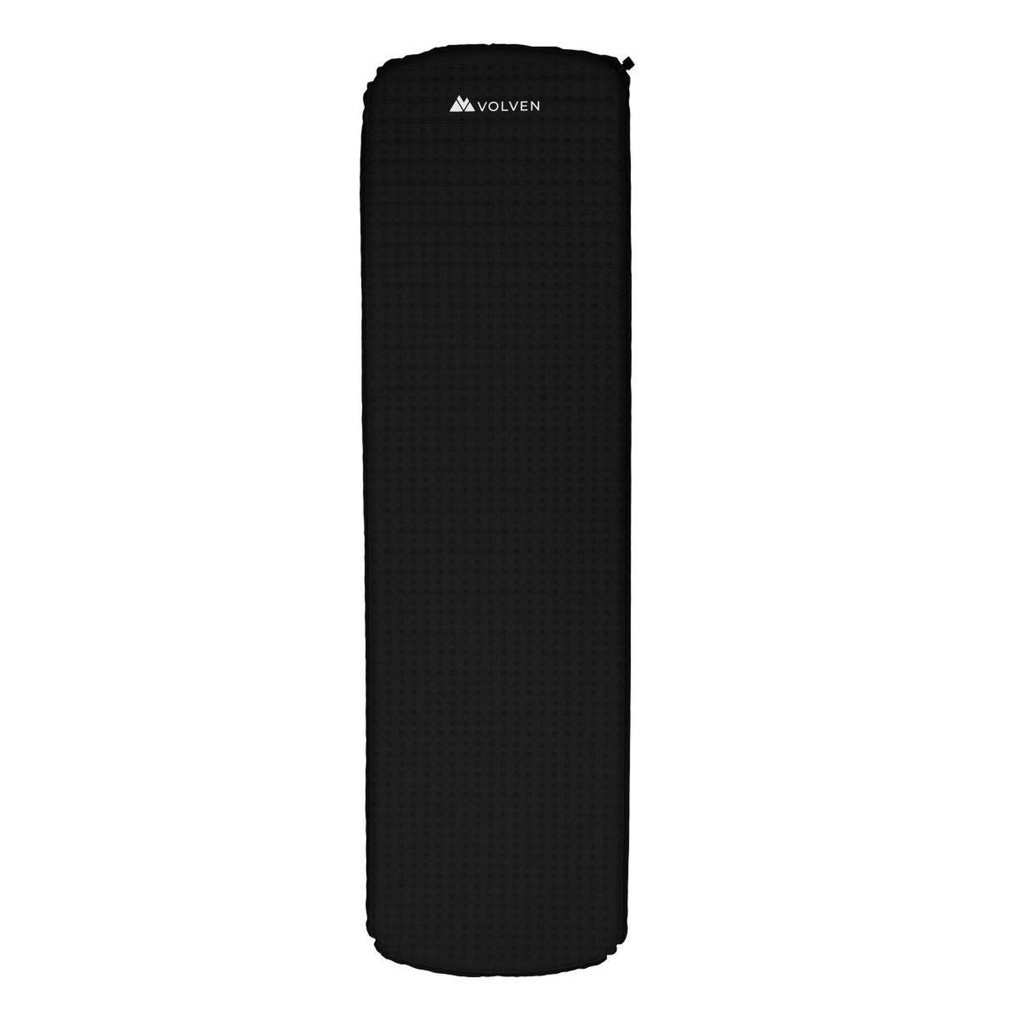 VOLVEN Mata samopompująca Ultralight - Czarny