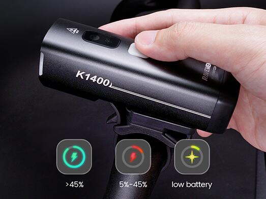 Ravemen K1400 - fietslamp 2/7