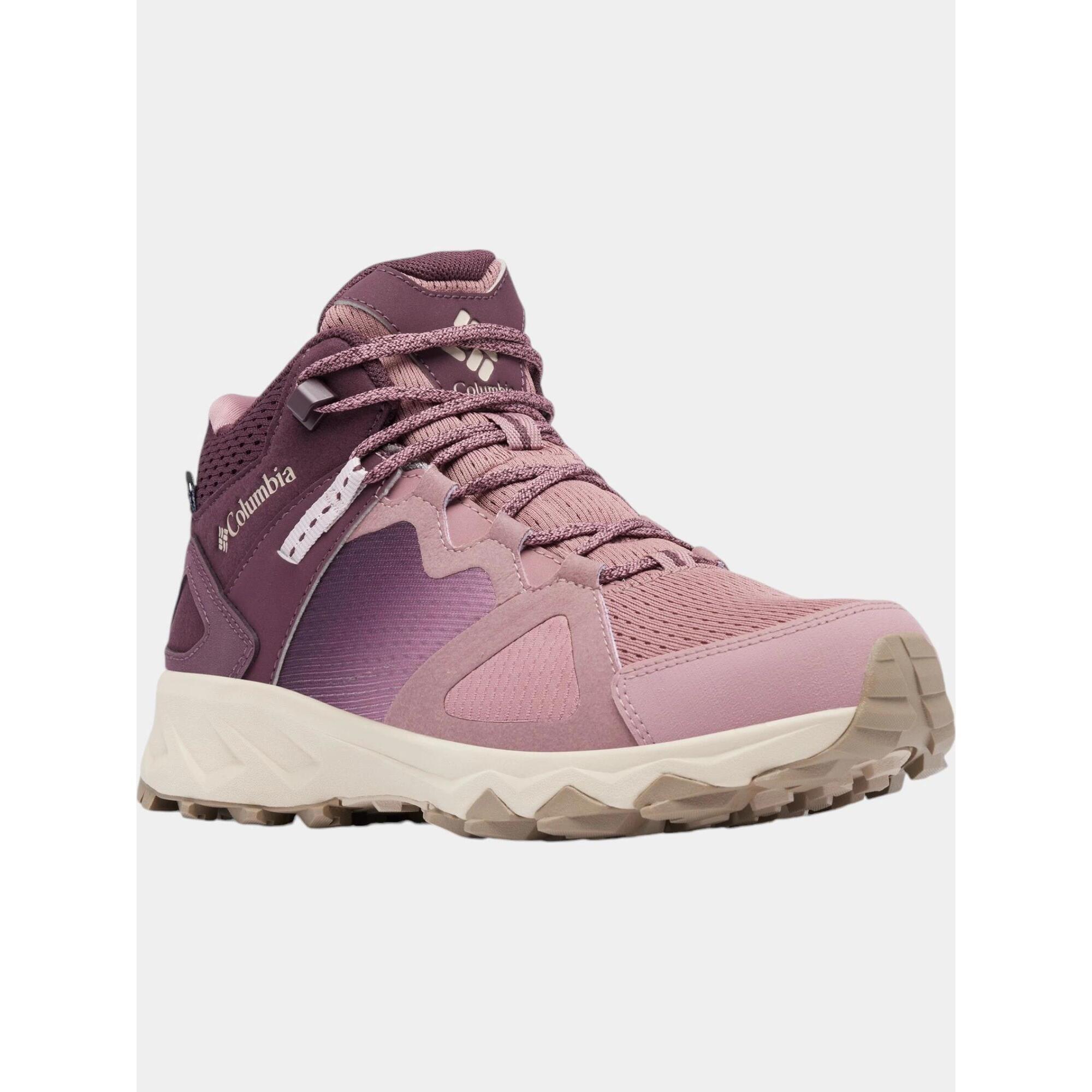 Columbia - Chaussures De Randonnée Pour Femmes Peakfreak Hera Mid Outdry - Chaussures De Sport - Rose|violet - 38 - Decathlon