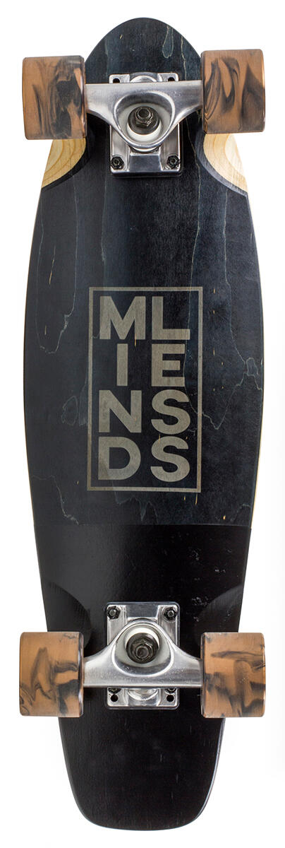 MINDLESS LONGBOARD Mindless Stained Daily III Zwart Cruiser