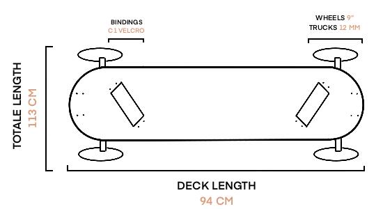 Kheo Bazik V4 mountain board roues 8 pouces 3/3