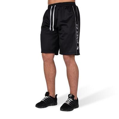 Functional mesh shorts - zwart/wit-l