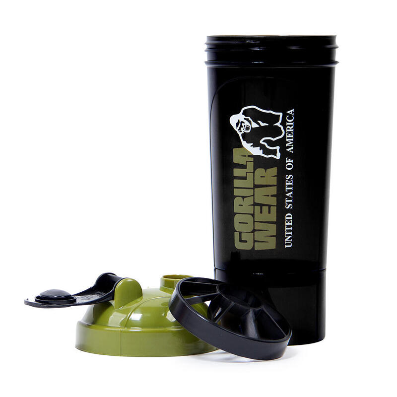 Shaker Compact 400ML - Black/Army Green