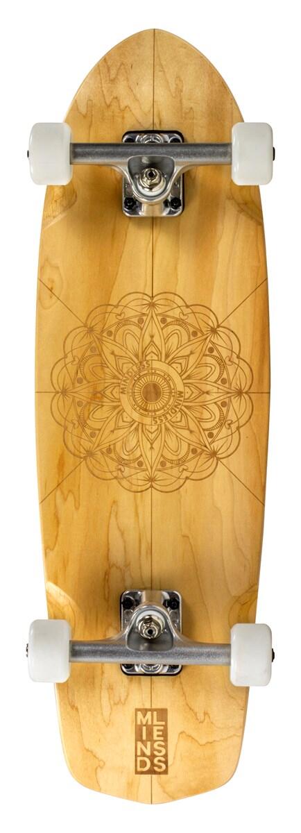 MINDLESS LONGBOARD Mindless Mandala Gen X Wood Cruiser