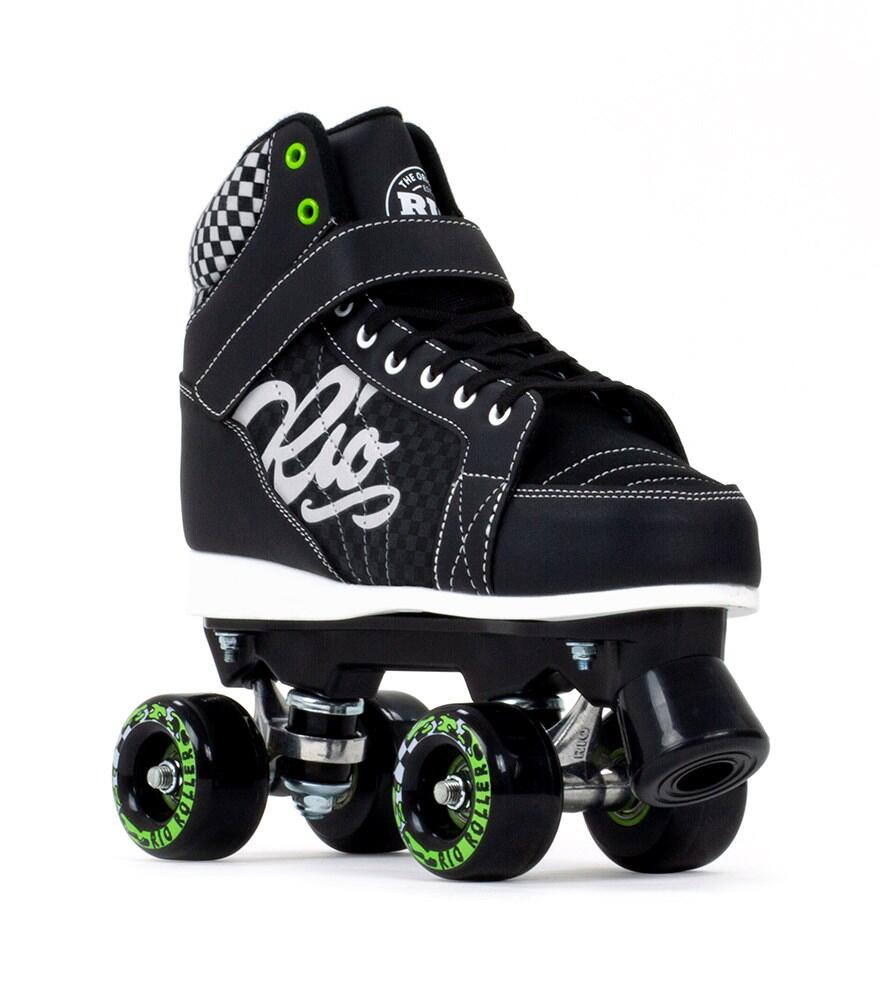 RIO ROLLER Mayhem II Black Quad Roller Skates