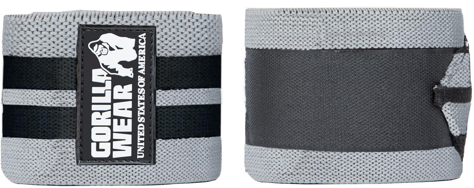 GORILLA WEAR Knee Bendaggi - Grau/Nero - 250CM