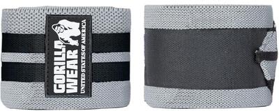 Knee wraps - grijs/zwart - 250cm