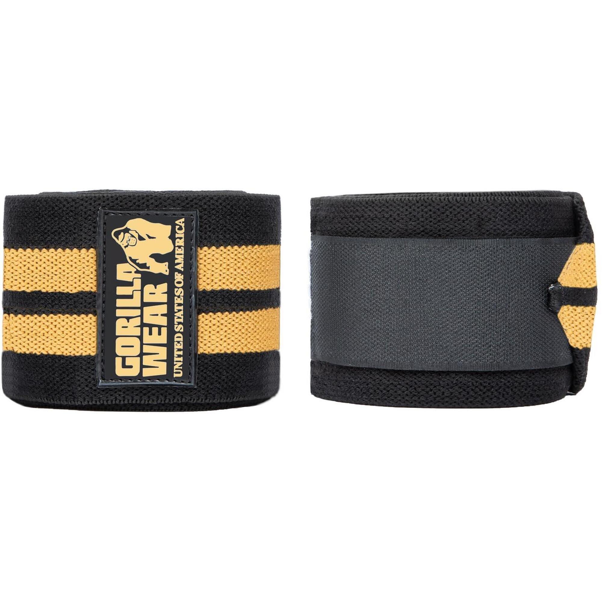 Gorilla Wear - Genouillères - Noir/or - 250cm - Bandes De Boxe - Jaune|noir - 250 Cm - Decathlon