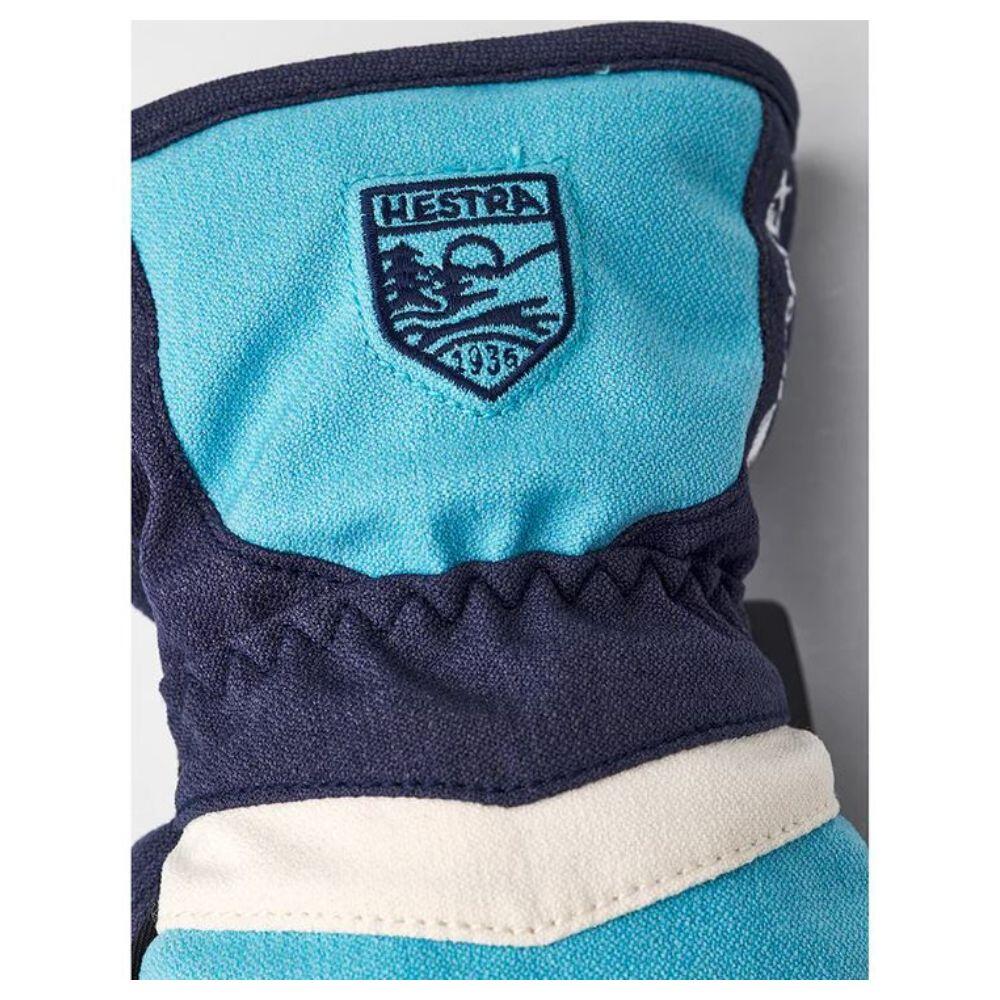 Hestra Atlas Gore-Tex Kids Ski Gloves - Navy 3/5