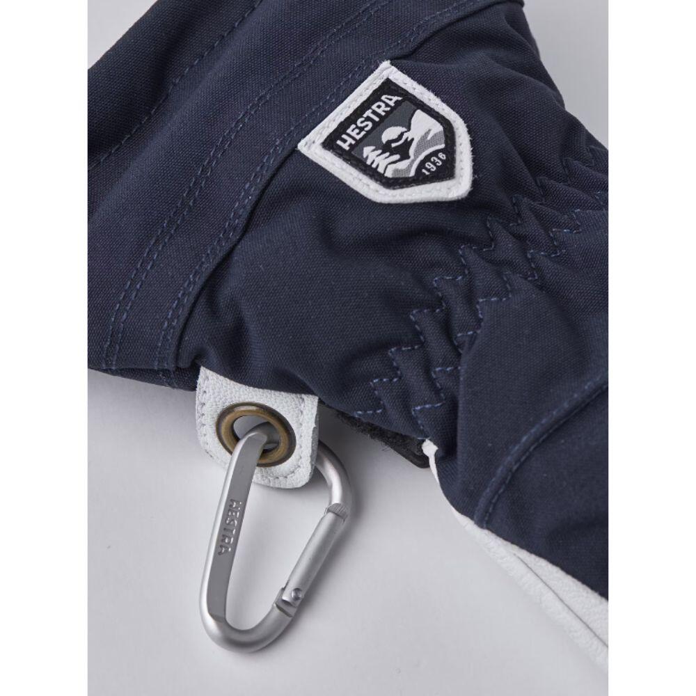 Hestra Heli Female 3-Finger Navy/Offwhite 3/4