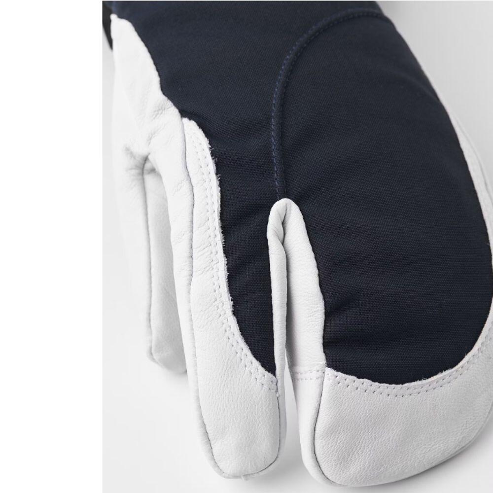 Hestra Heli Female 3-Finger Navy/Offwhite 4/4