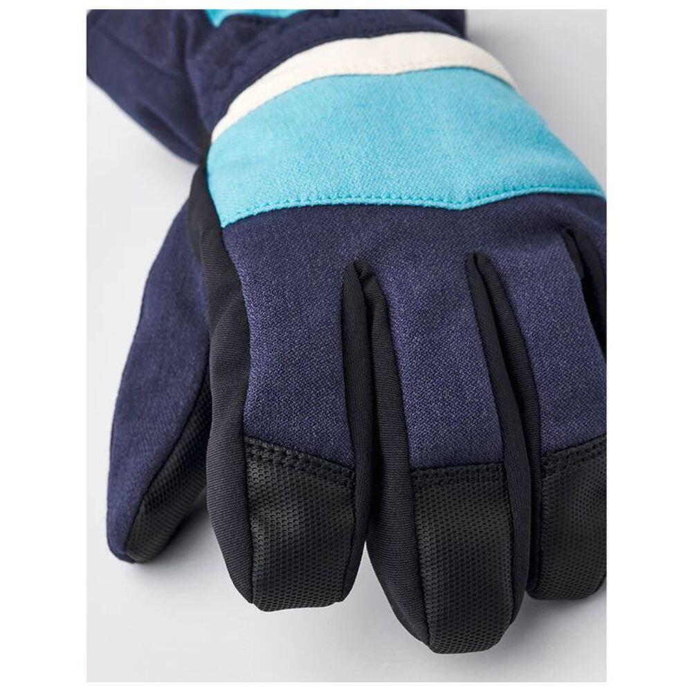 Hestra Atlas Gore-Tex Kids Ski Gloves - Navy 4/5