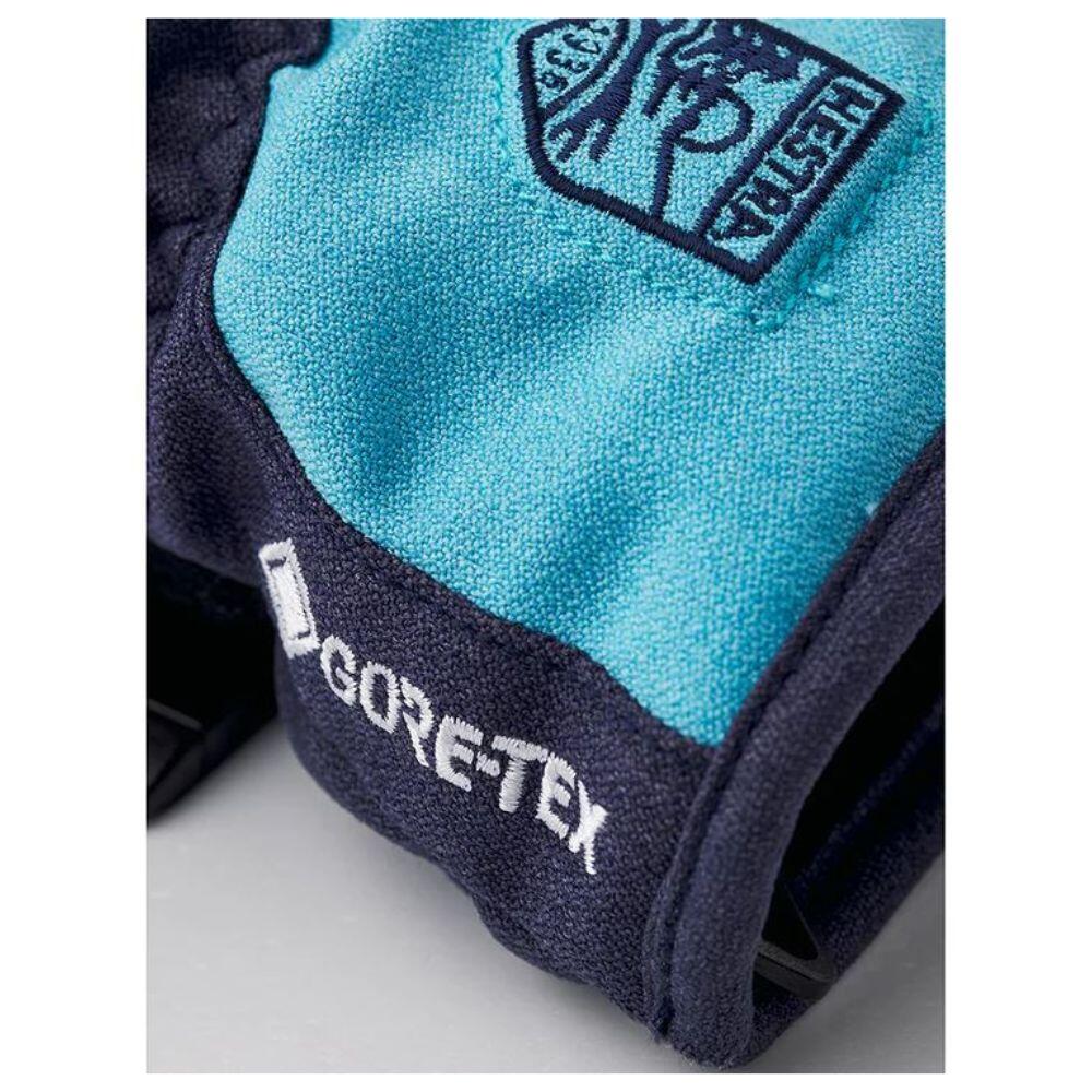 Hestra Atlas Gore-Tex Kids Ski Gloves - Navy 2/5