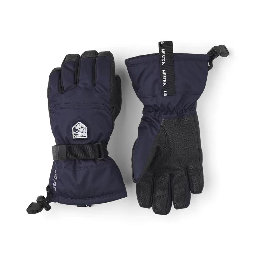 HESTRA Hestra Gore-Tex Gauntlet Kids Ski Gloves, Navy