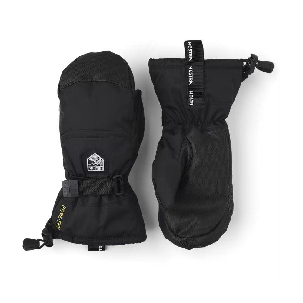 HESTRA Hestra Gore-Tex Gauntlet Junior Ski Mittens, Black