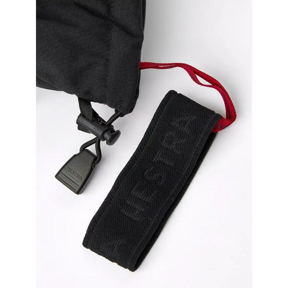 Hestra Army Leather Gore Tex Ski Gloves - Black 3/4