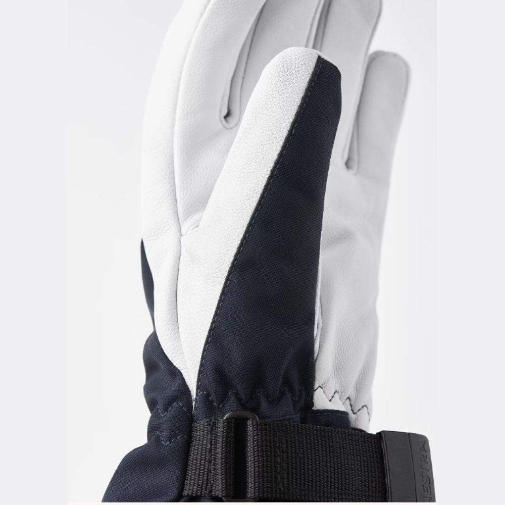 Hestra Heli Female Ski Gloves Navy/Offwhite 3/3