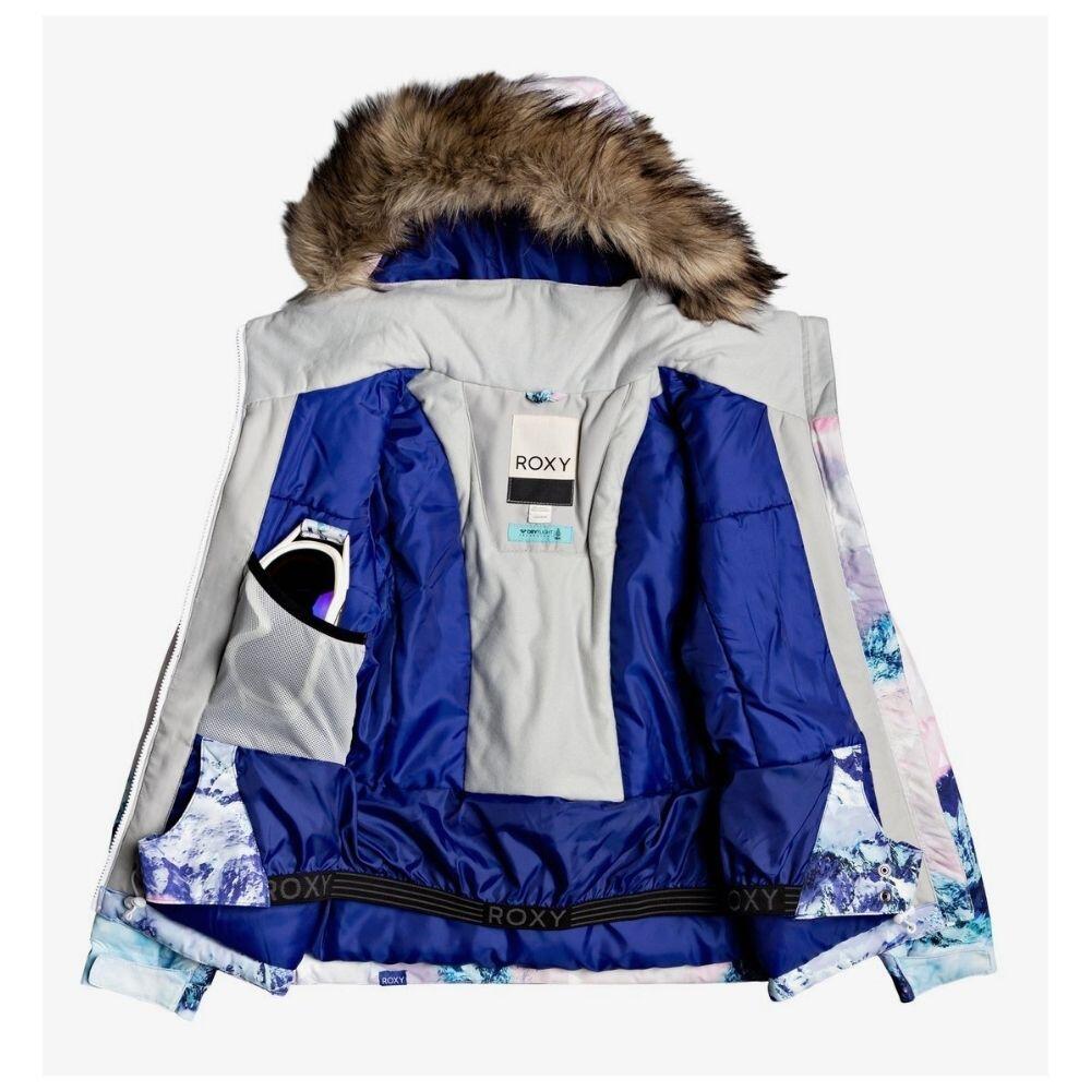 ROXY Roxy Jet Ski Girl SE Ski Jacket - White Pyrennes