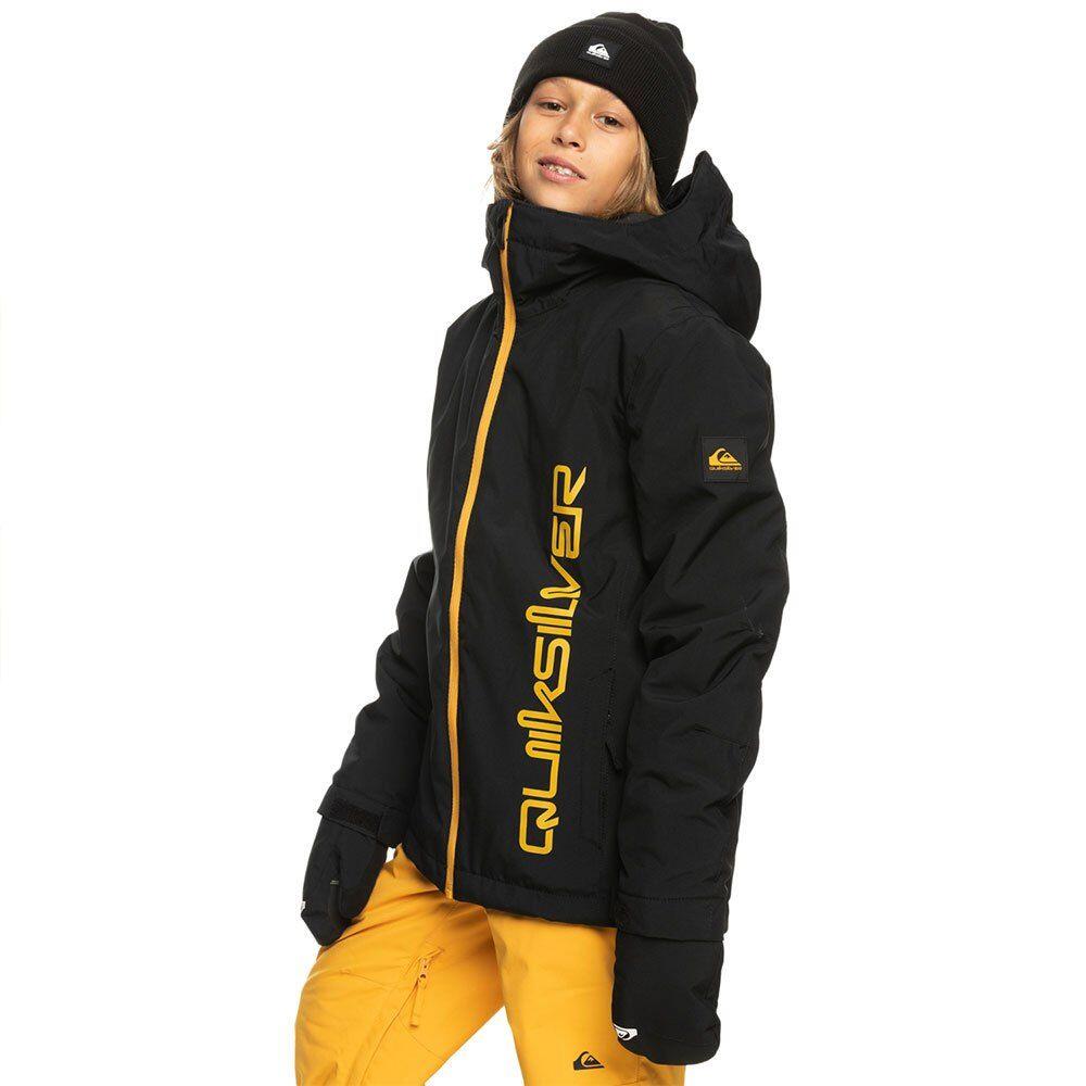 Quiksilver Morton Youth Boys Ski Jacket - True Black 4/5