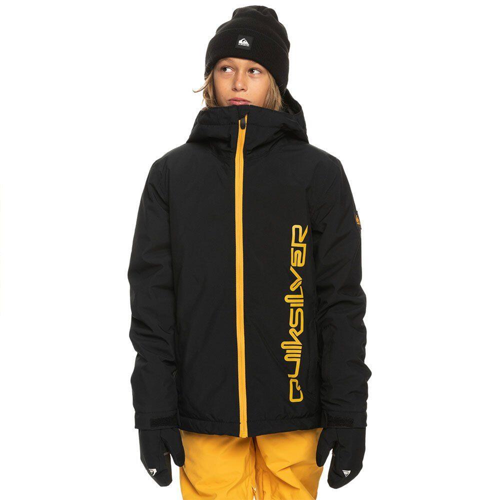 Quiksilver Morton Youth Boys Ski Jacket - True Black 1/5