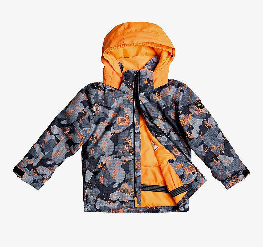 Quiksilver Little Mission Boys Ski Jacket - Orange 2/5